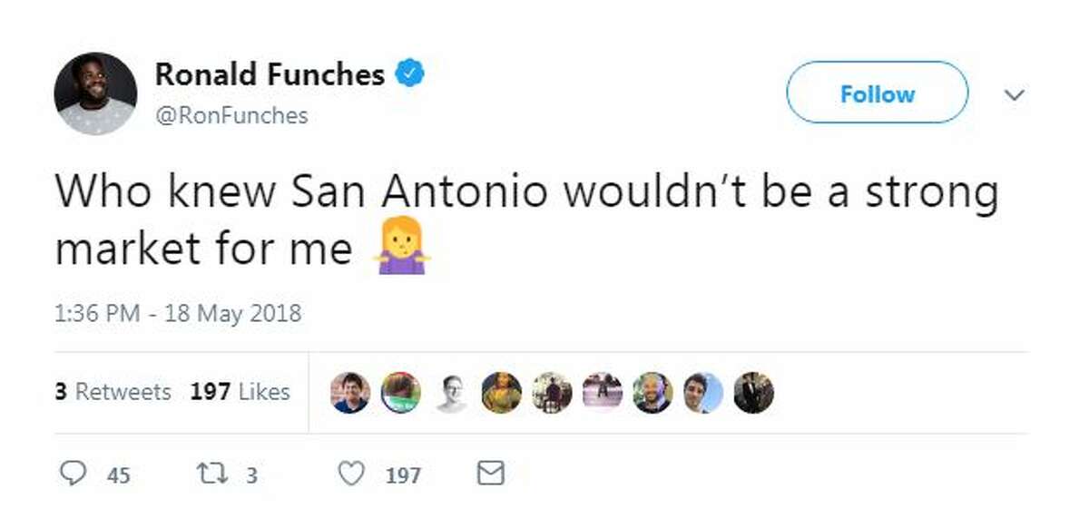 Ronald Funches didn't seem to get the laughs he expected during a San Anontio stop and has this message for the Alamo City.