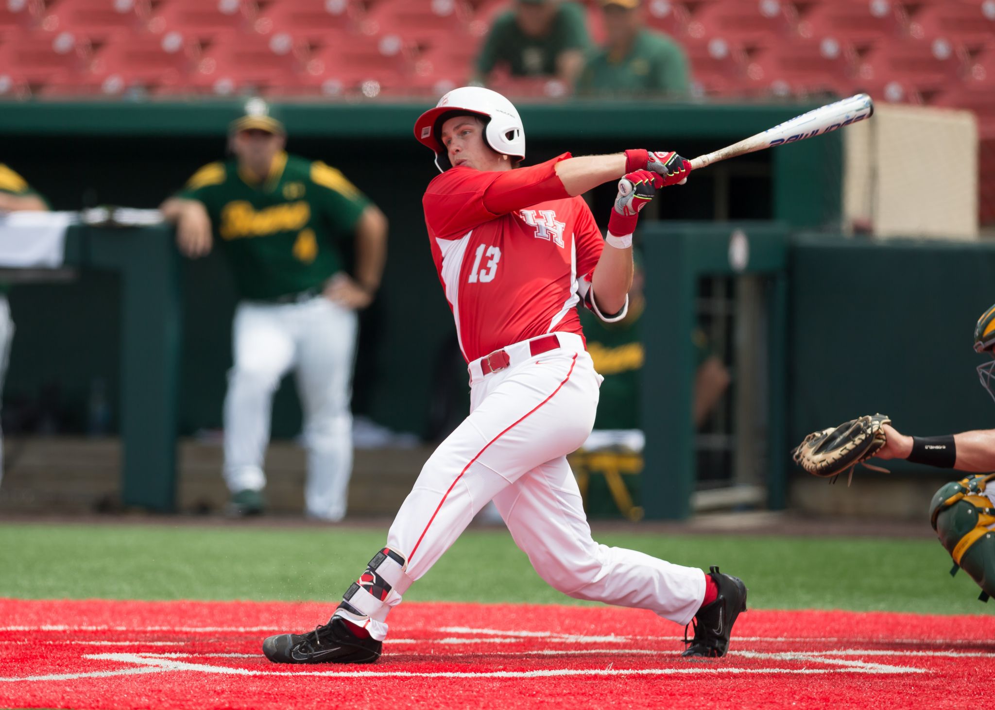 Houston Cougars Baseball Jersey - Red