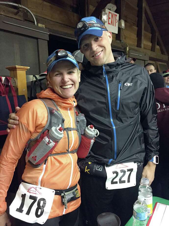 Brookfield residents John Pierz and his friend, Lindsay Leigh. Photo: Contributed Photo / Hearst Connecticut Media / The News-Times Contributed