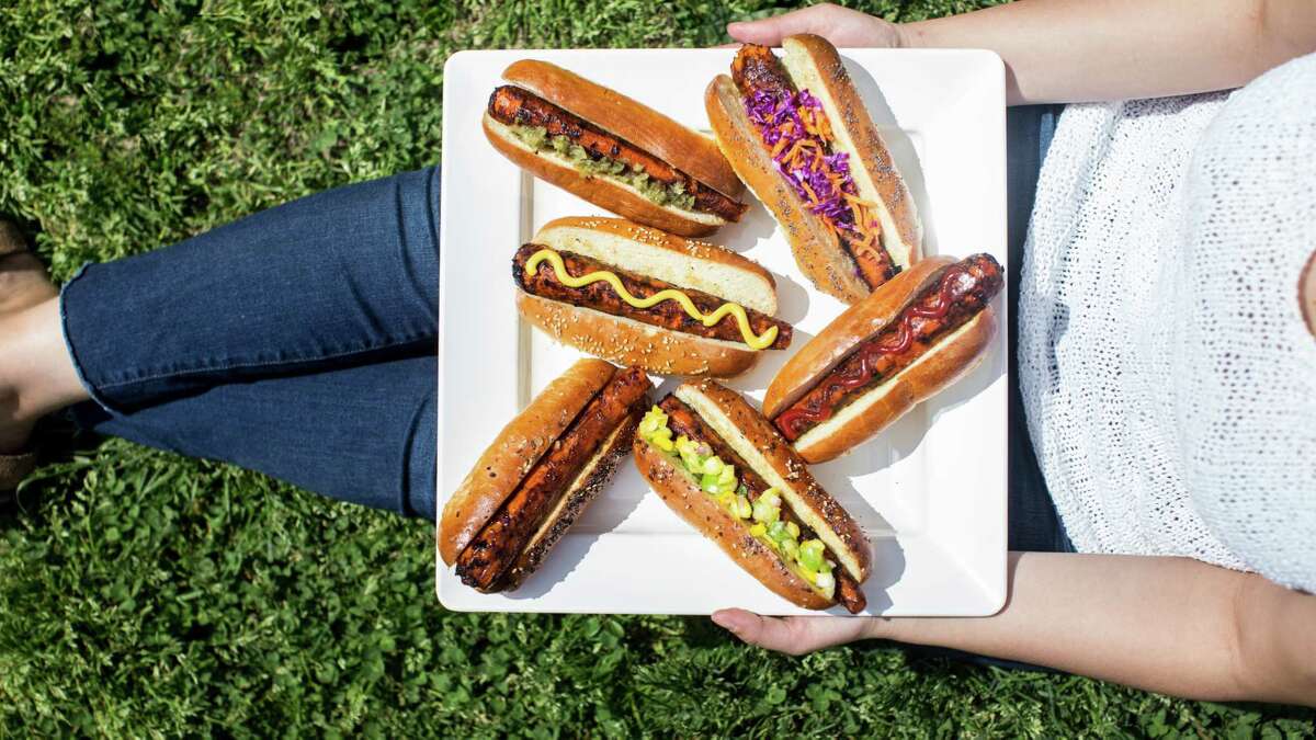 Charred Carrot Dogs.