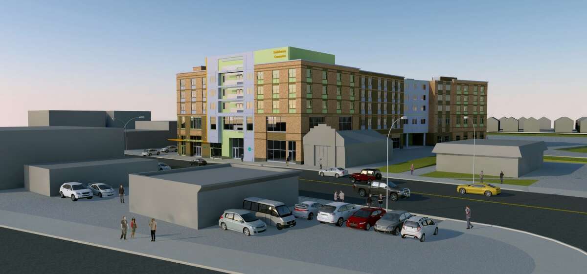 Renderings of Regan Development Corp.'s project at 526 Central Ave. in Albany