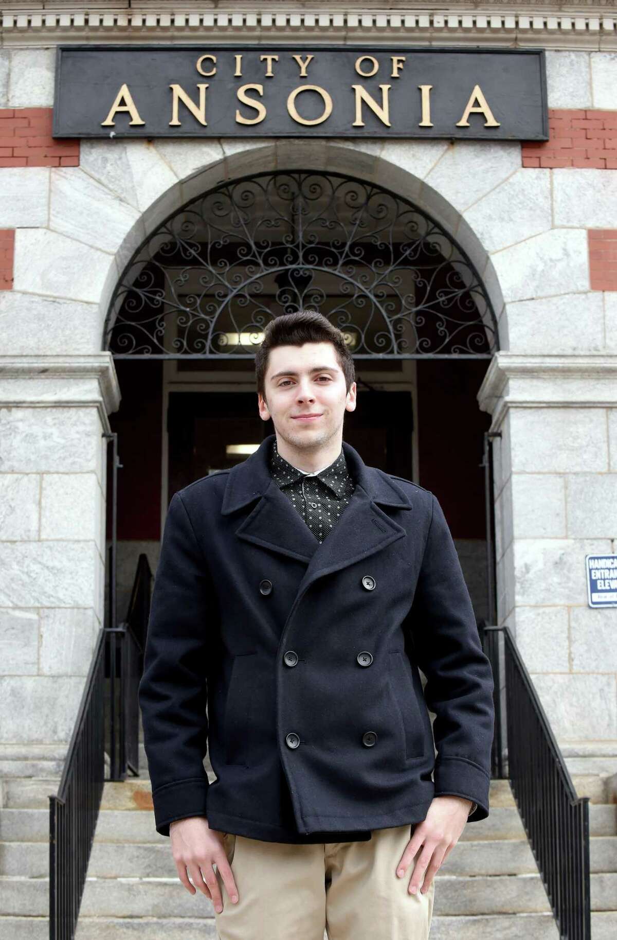 David Papcin, the 20-year-old chairman of Ansonia’s Republican Town Committee, was endorsed to run as the Republican Registrar of Voters.