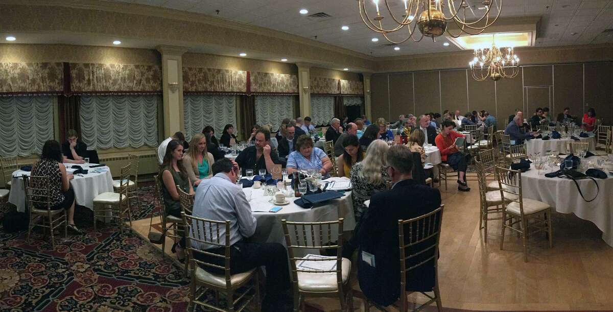 News professionals from around the state gathered at the Grassy Hill Country Club in Orange to celebrate the best in Connecticut journalism on Thursday.