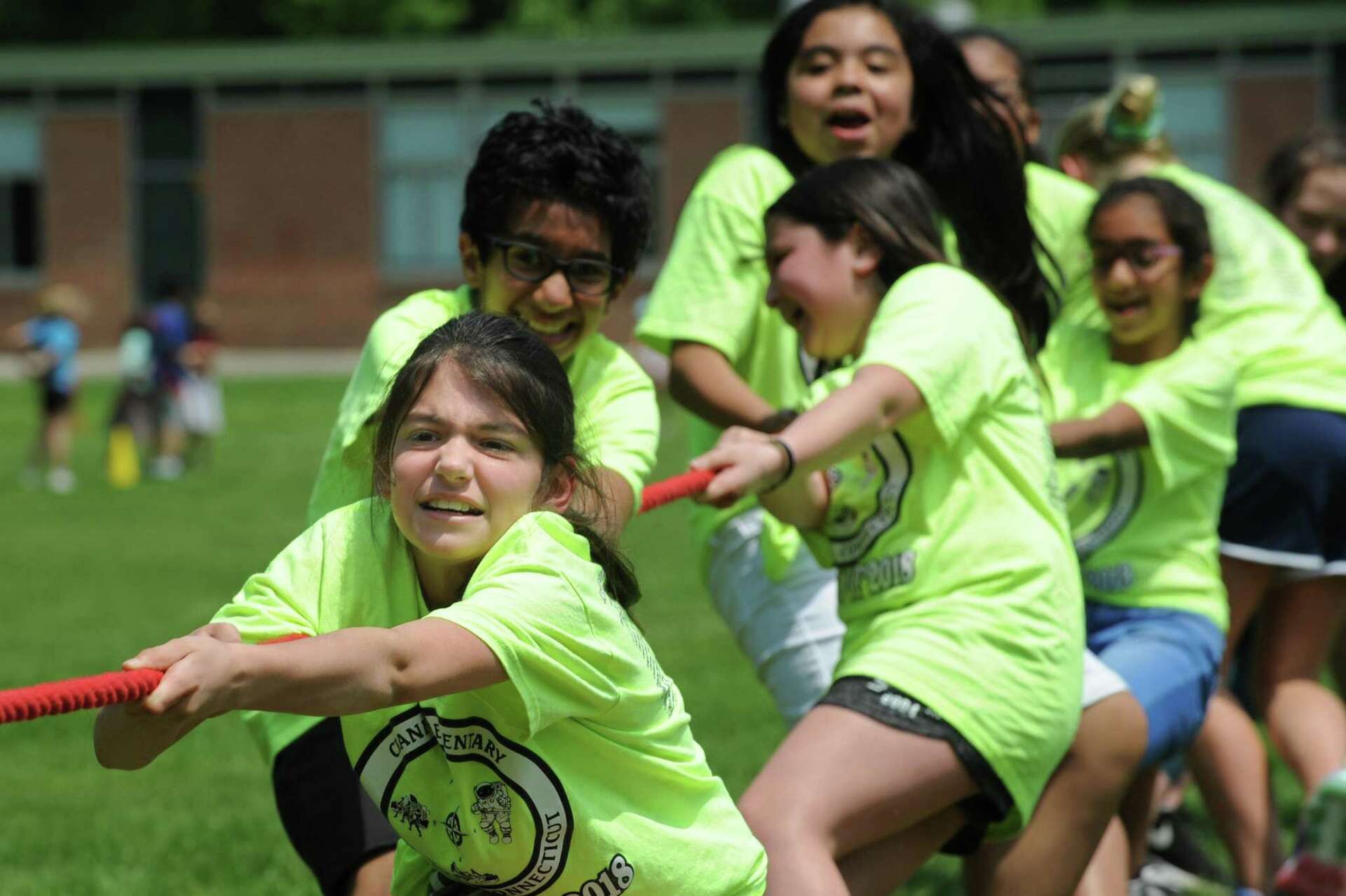 Cranbury Elementary celebrates end of year with games, exercise