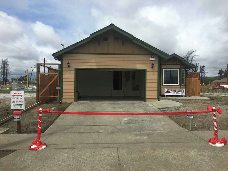 A milestone for Santa Rosa First home rebuilt in Coffey Park after