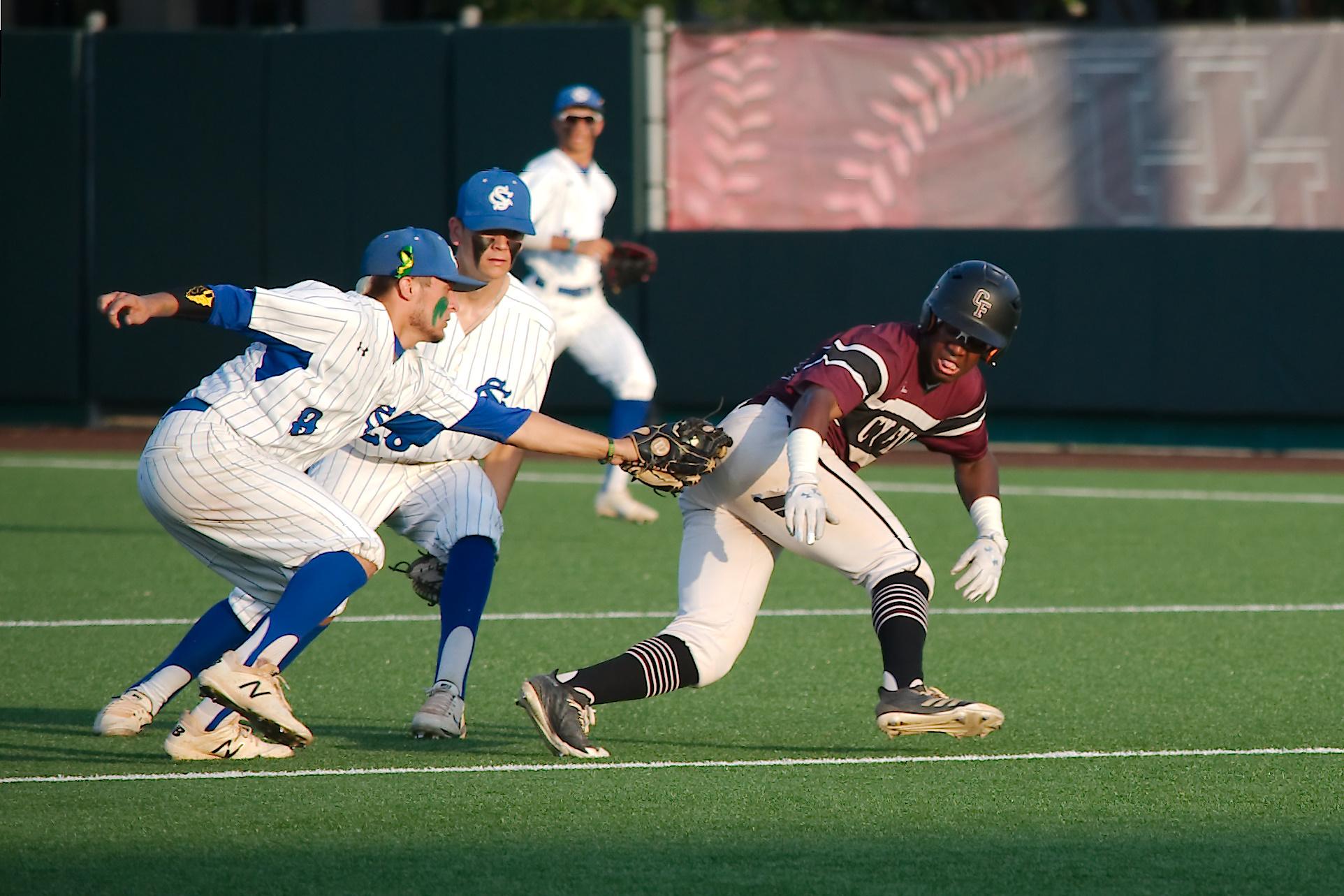 Baseball playoffs: Cy-Fair tops Clear Springs, 8-3, to force deciding game Baseball playoffs: Cy-Fair tops Clear Springs, 8-3, to force deciding game