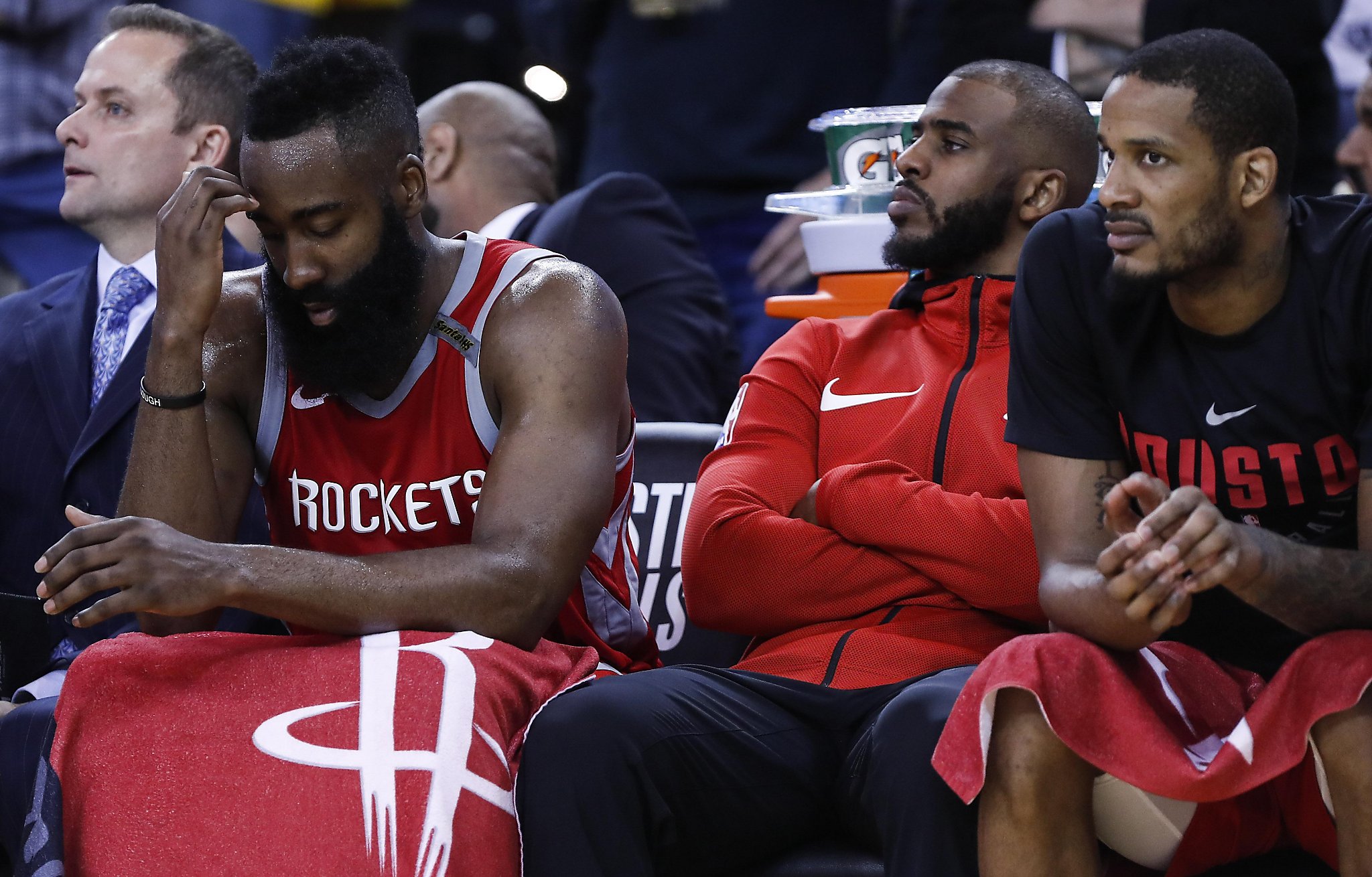 Chris Paul Won't Play in Game 7 vs. Warriors After Hamstring