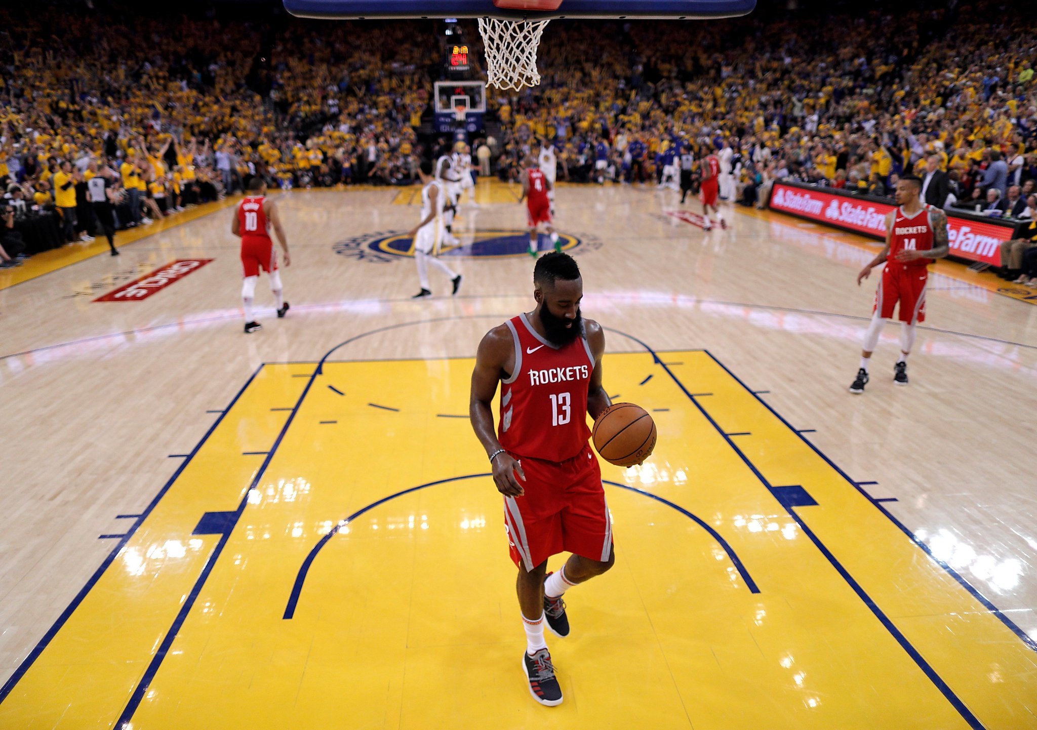 In Defeat Rockets Expose Warriors Vulnerability