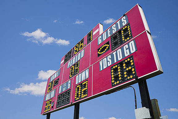 School board eyes options for scoreboard