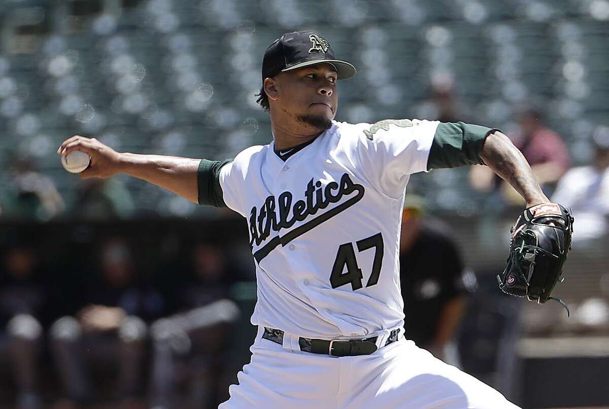 Frankie Montas sharp as A's beat Diamondbacks