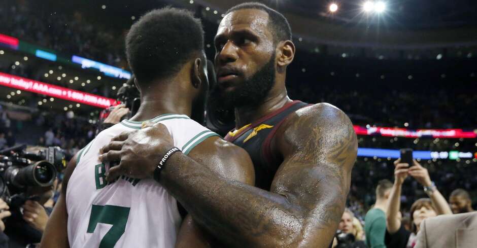 「Jaylen Brown LeBron James」的圖片搜尋結果