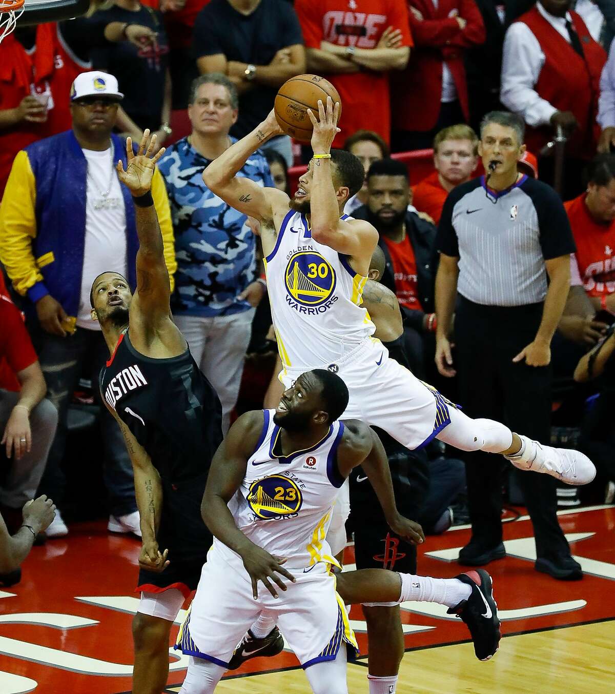 Warriors Get Breathing Room With Series-clinching Win Over Rockets