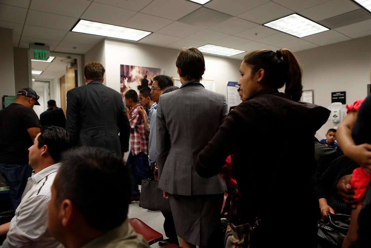 A 2014 court hearing in San Francisco on unaccompanied minors who arrived in the U.S. from Central America. From separating children from their parents at the border to nearly 1,500 "missing" unaccompanied minors, the Trump administration is under fire for its inhumane immigration practices.