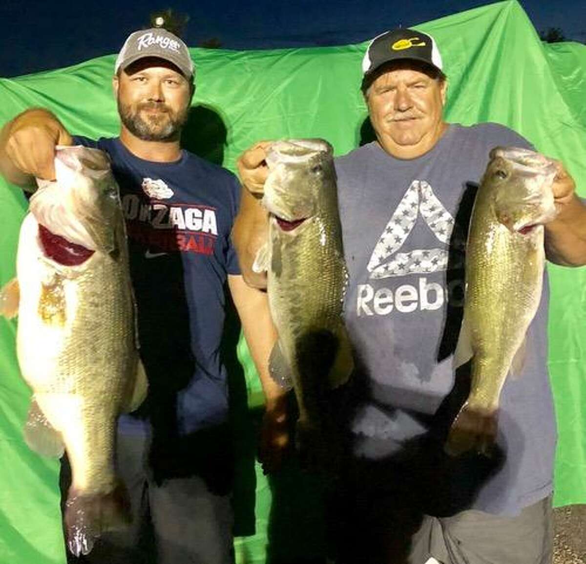 Joe New and Greg McCollough won the CONROEBASS Tuesday Tournament with a stringer total weight of 22.50 pounds.