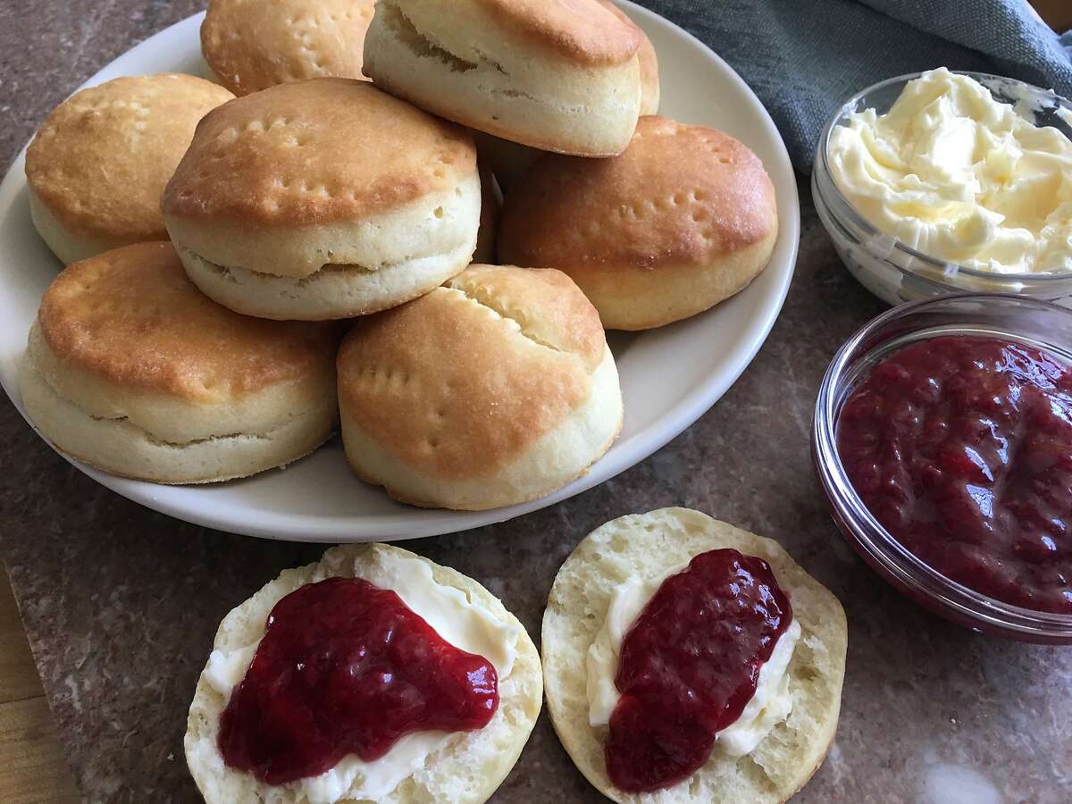 In her seminal 1976 cookbook, "The Taste of Country Cooking" (Alfred A. Knopf; $24.95), the late Edna Lewis features a couple of different biscuit recipes, including this version made with lard.