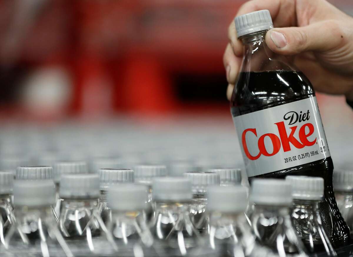 SALT LAKE CITY, UT - FEBRUARY 10: A bottle of Diet Coke is pulled for a quality control test at a Coco-Cola bottling plant on February 10, 2017 in Salt Lake City, Utah. Current Coke president James Quincey will become CEO on May 1. (Photo by George Frey/Getty Images)