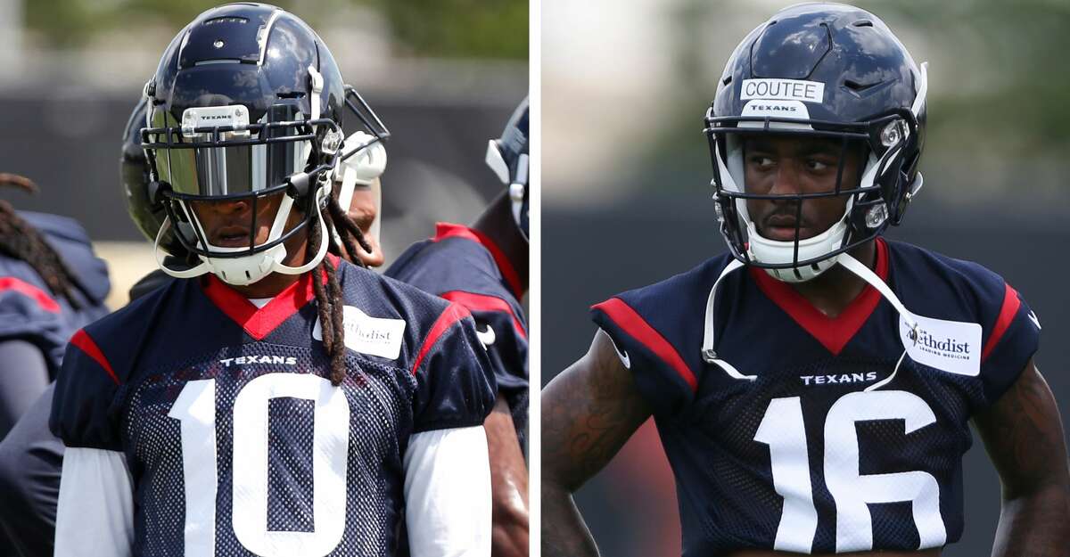 "He's only getting better," Texans Pro Bowl wide receiver DeAndre Hopkins said of rookie Keke Coutee.