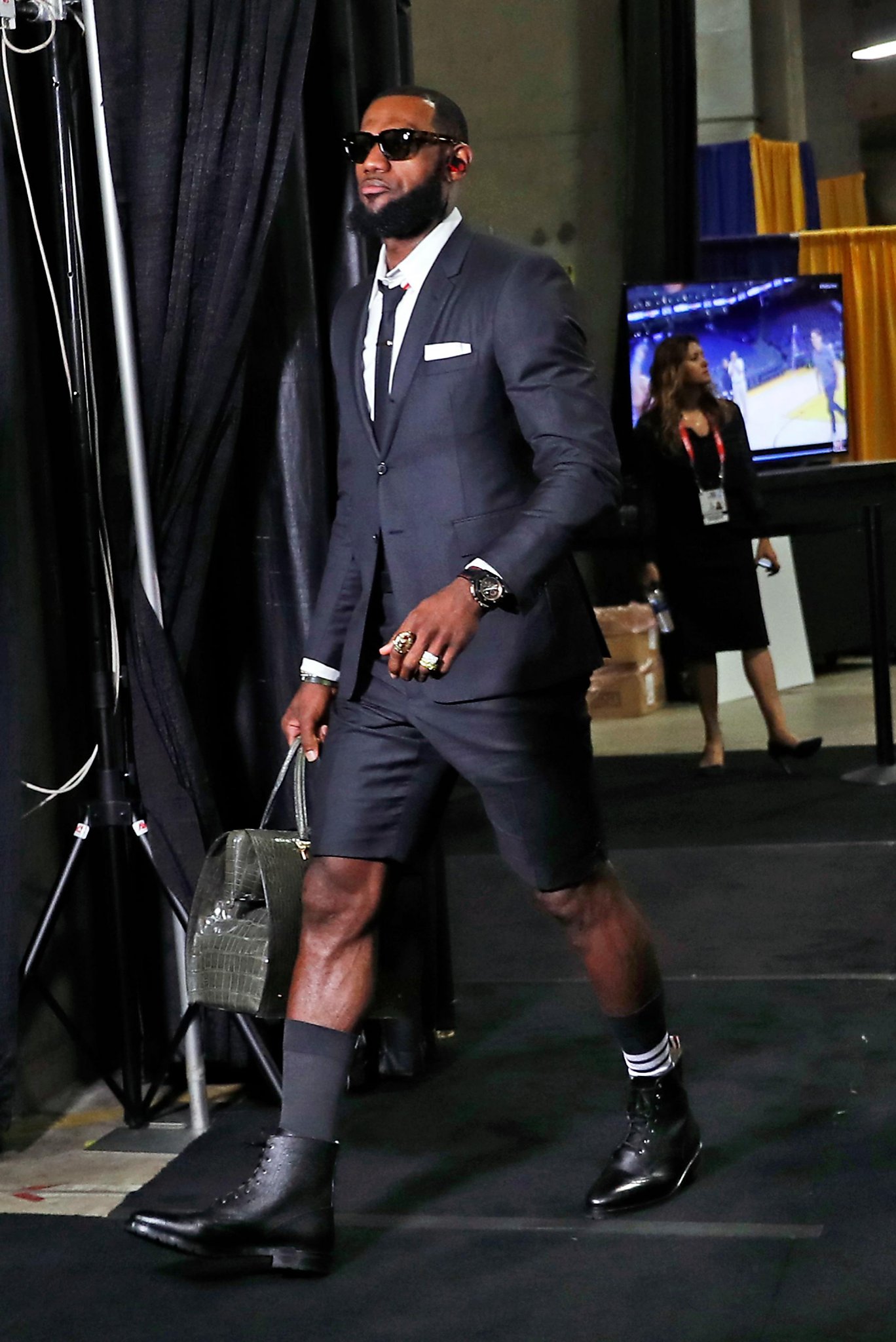 Draymond's suit designer, “RichFresh,” weighs in on who wore it first — and best