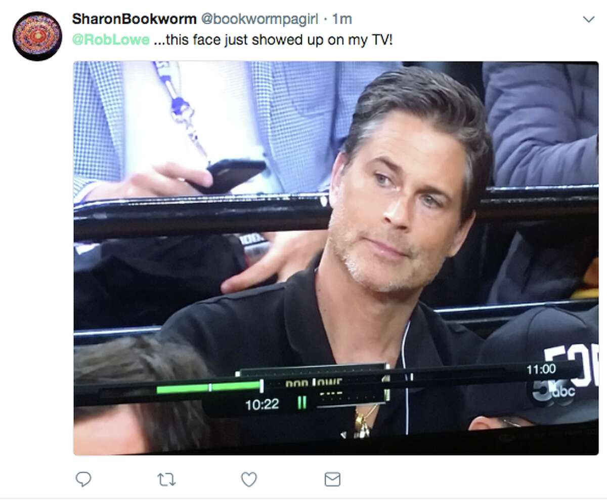 Celebrities attend Game 1 of the NBA Final