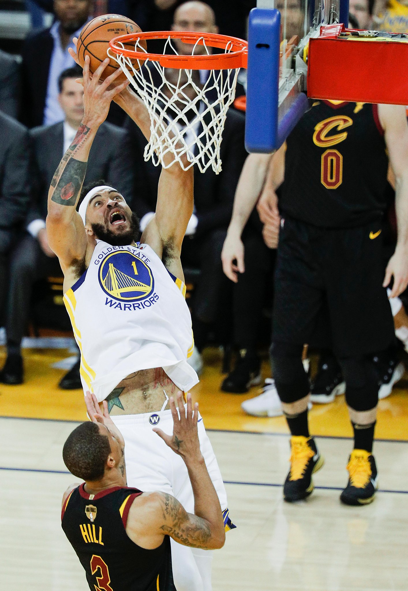 Watch: JaVale McGee has wide-open dunk fail in NBA Finals 
