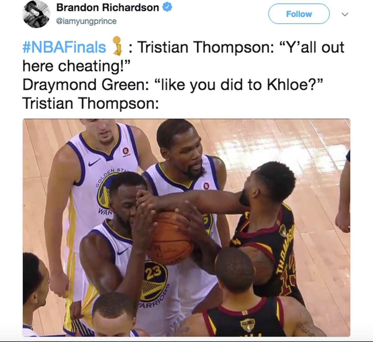 Internet Flooded With Lebron James J R Smith Memes After Nba Finals