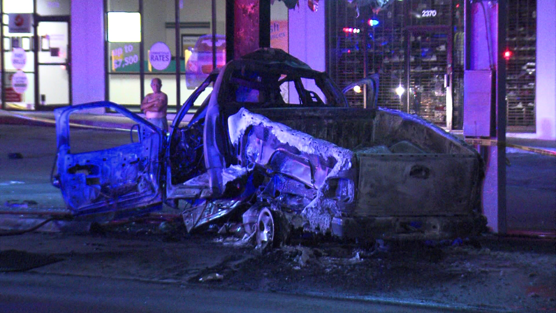 SAPD: Man killed in fiery crash on Southeast Side