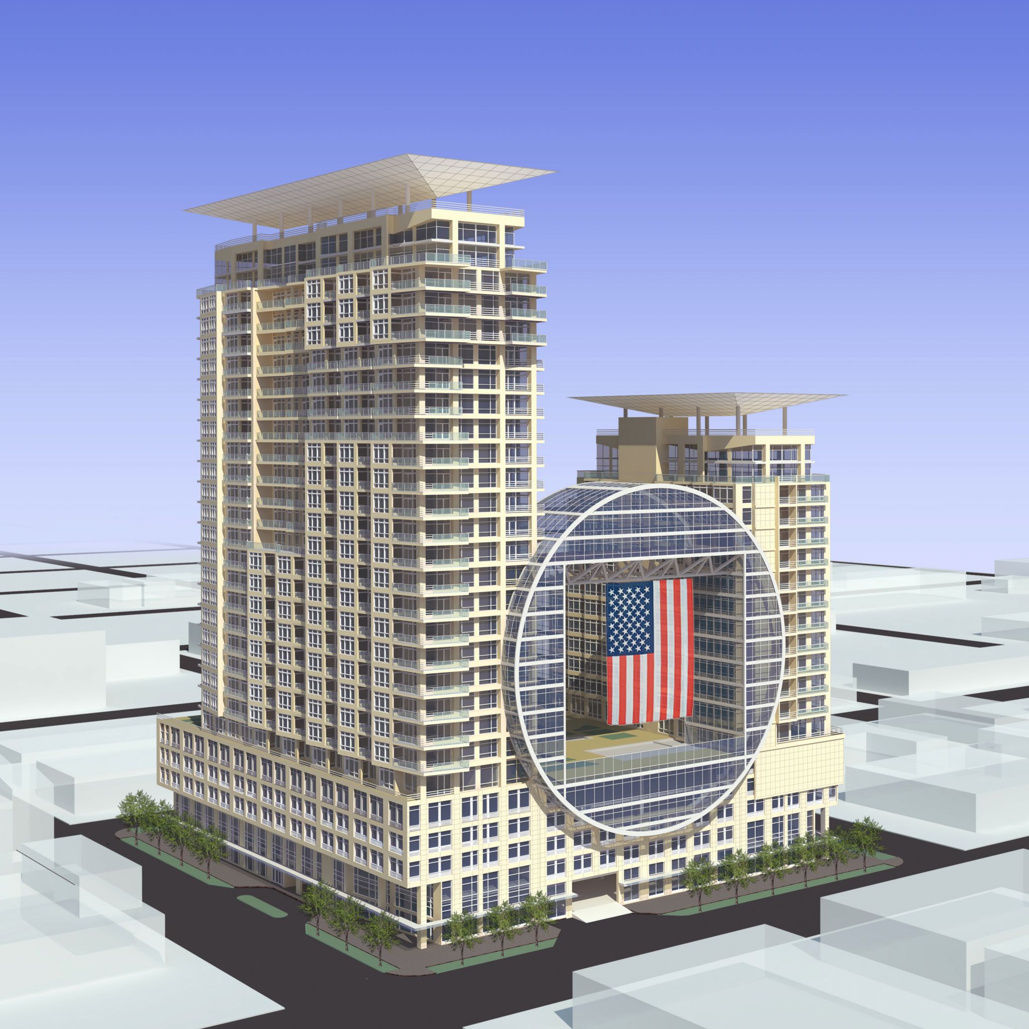 Meet the RO: 3 New Towers, Retail, and Roadway Planned for Exxon's