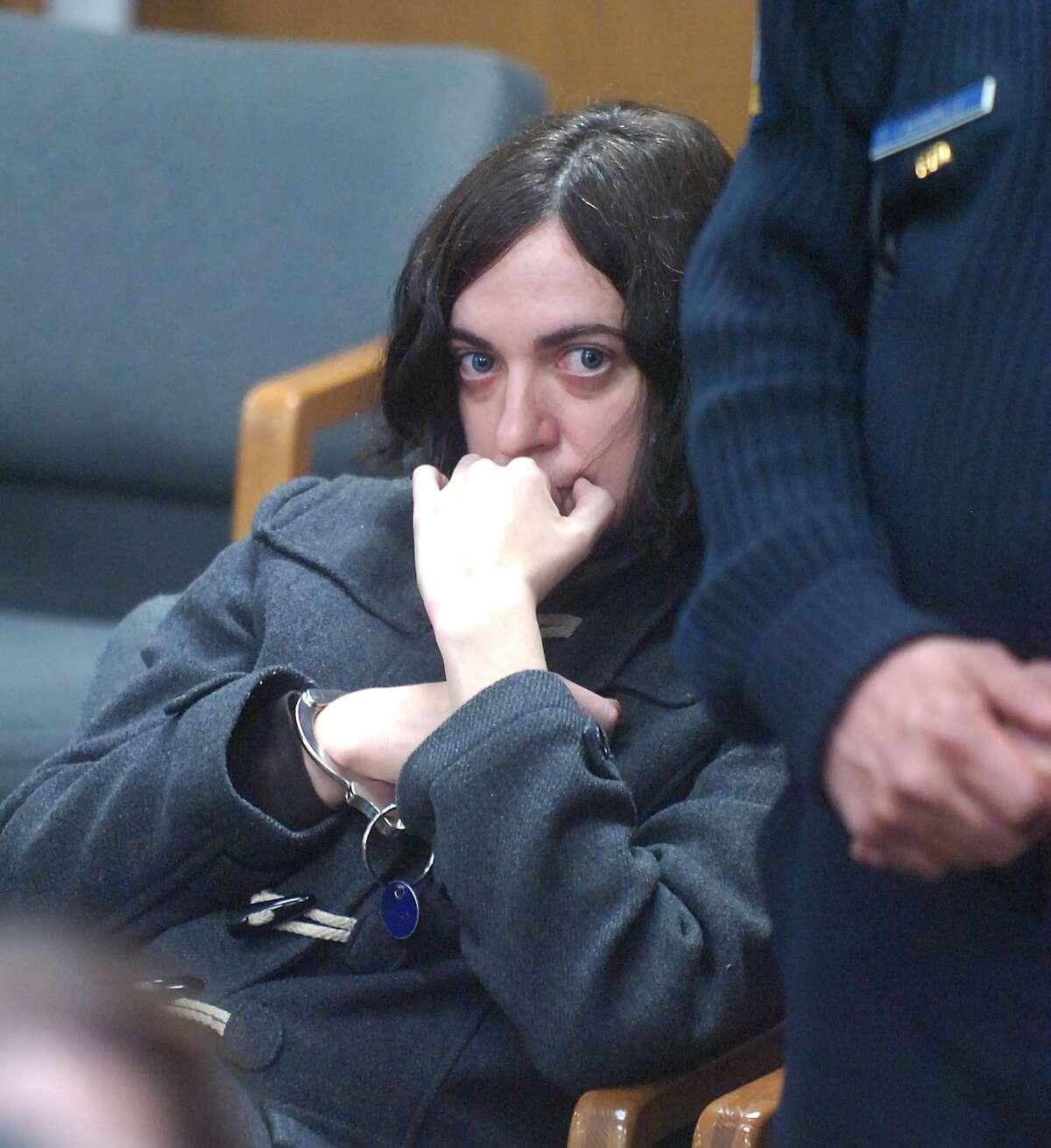 Stacy Lore is arraigned in Norwalk Superior Court on May 5, 2010 in Norwalk Conn