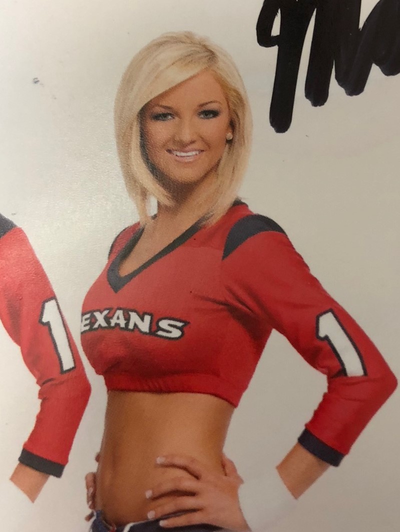 Another former Texans Cheerleader says she was body-shamed, duct-taped  during game