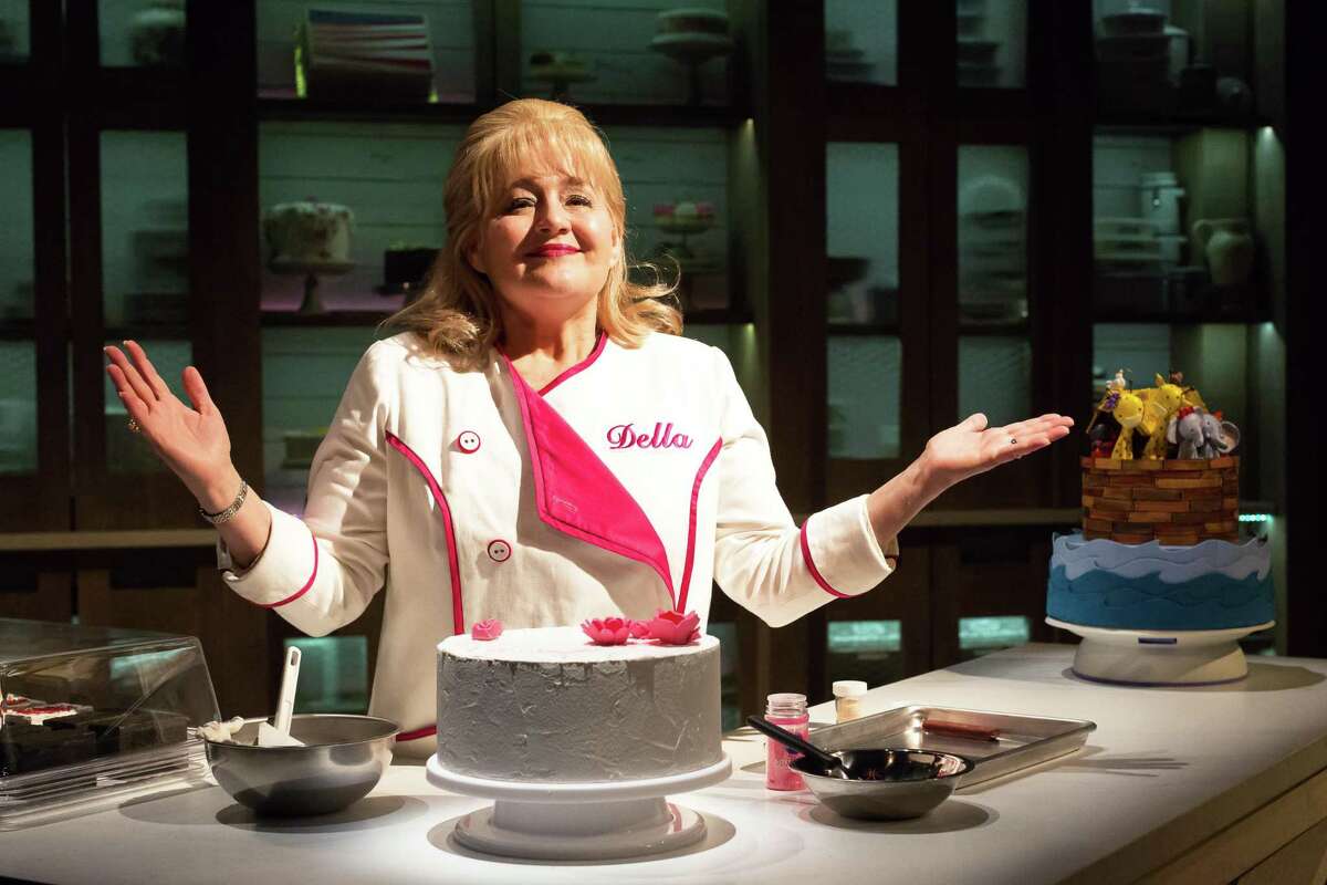 Julia Gibson as Della in the Alley Theatre’s production of “The Cake,” by Bekah Brunstetter and directed by Jackson Gay.