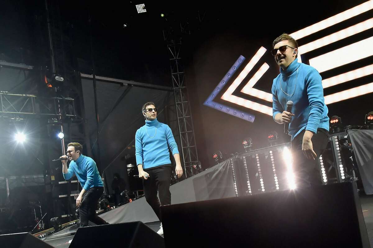 The Lonely Island performed at the second annual Clusterfest on Friday, June 1, in San Francisco.