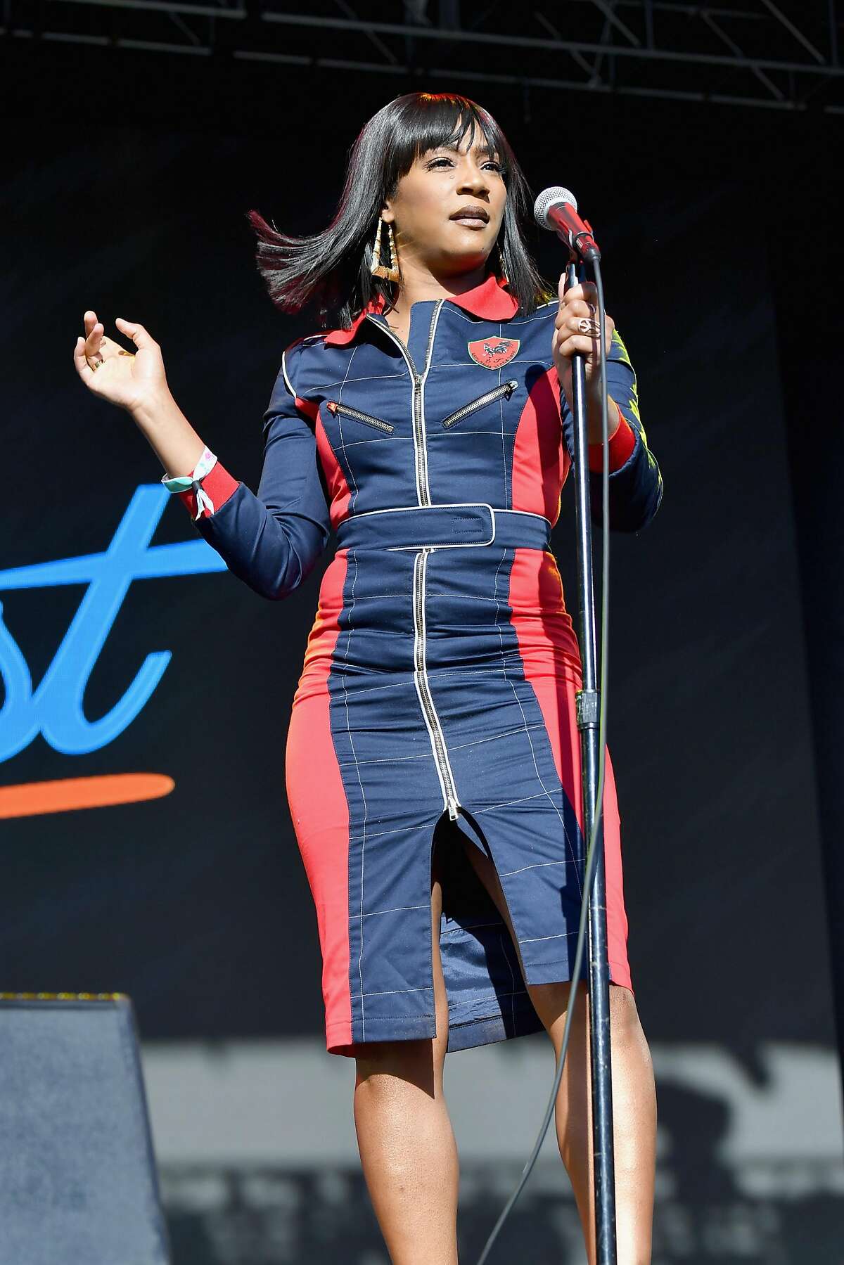 Tiffany Haddish performed a stand-up comedy set at Clusterfest on Saturday, June 2, in San Francisco.