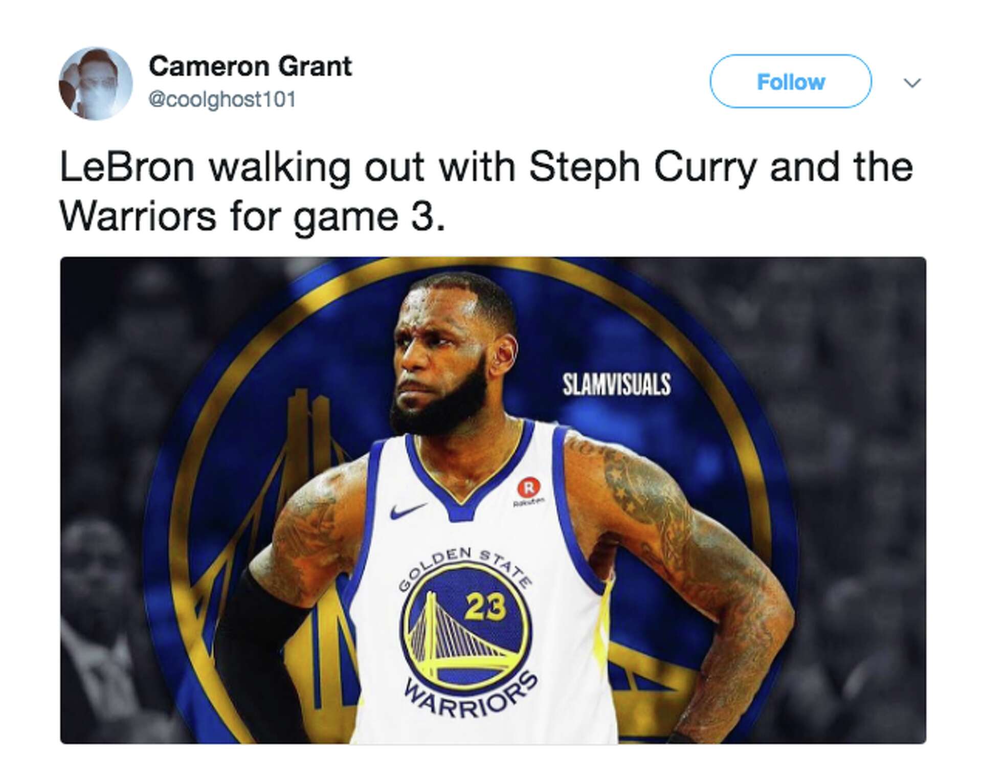 Sad LeBron, Steph's shooting and J.R. Smith: The best memes from Game 2 of  the NBA Finals, image size:1920x1482
