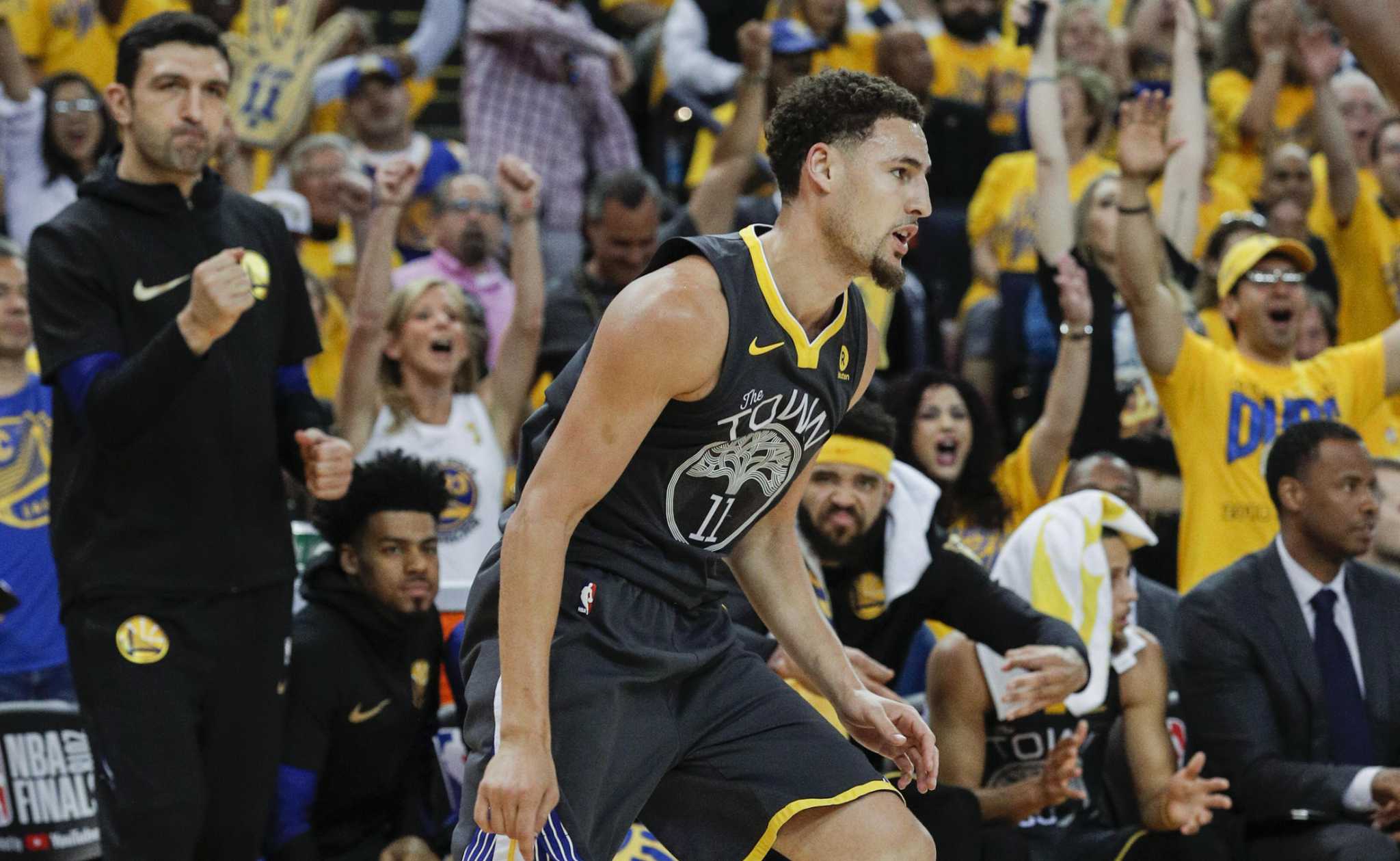 Klay Thompson Played Hurt And Very Very Well In Game 2