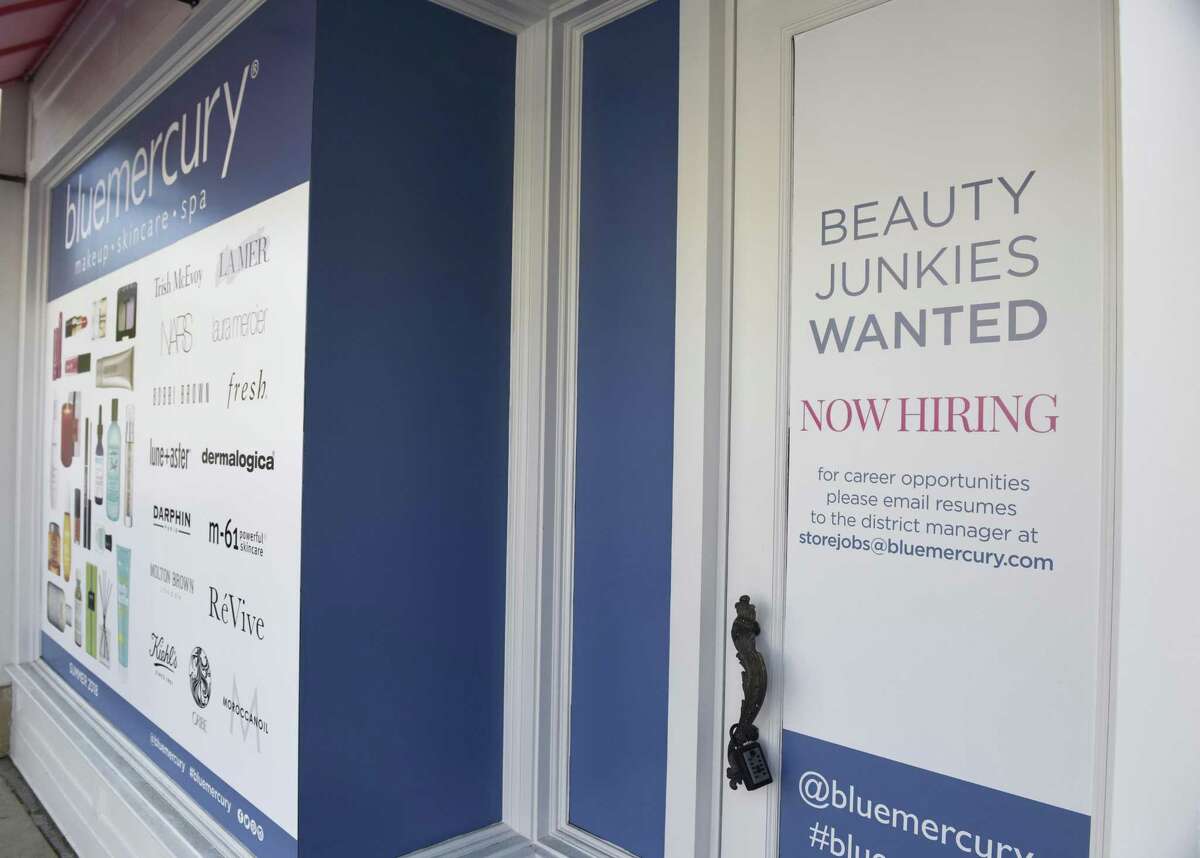 The soon-to-open Blue Mercury makeup and skincare store on Greenwich Avenue in Greenwich, Conn., photographed on Tuesday, May 29, 2018.