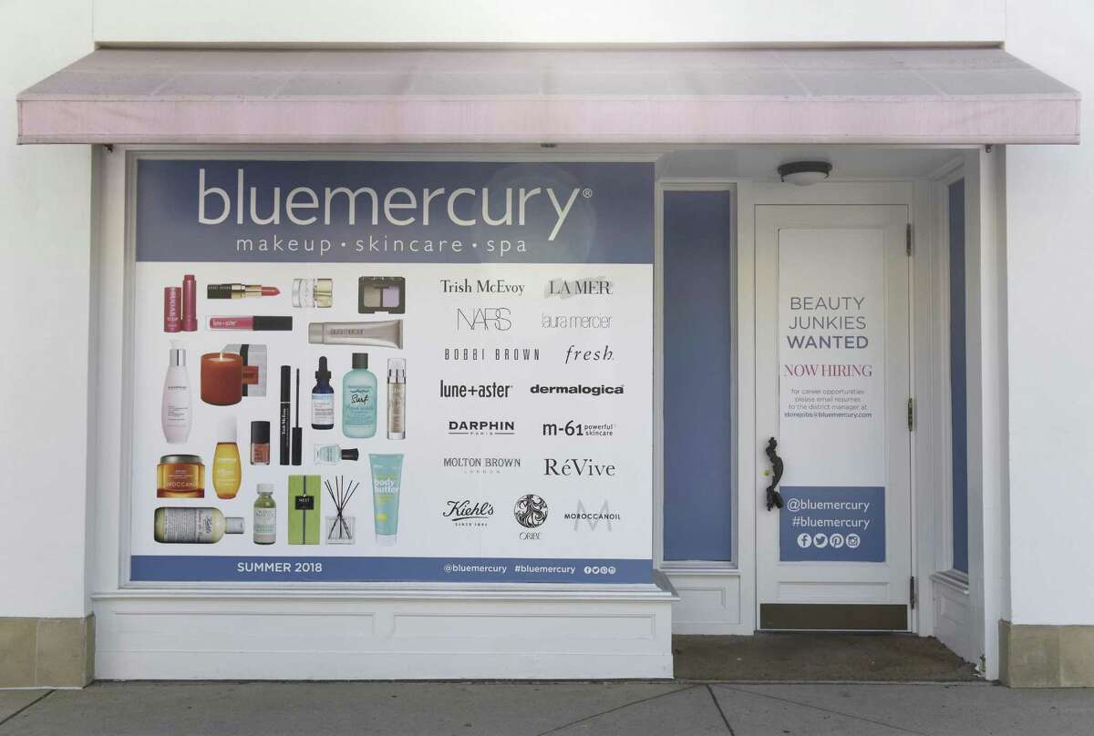 The soon-to-open Blue Mercury makeup and skincare store on Greenwich Avenue in Greenwich, Conn., photographed on Tuesday, May 29, 2018.