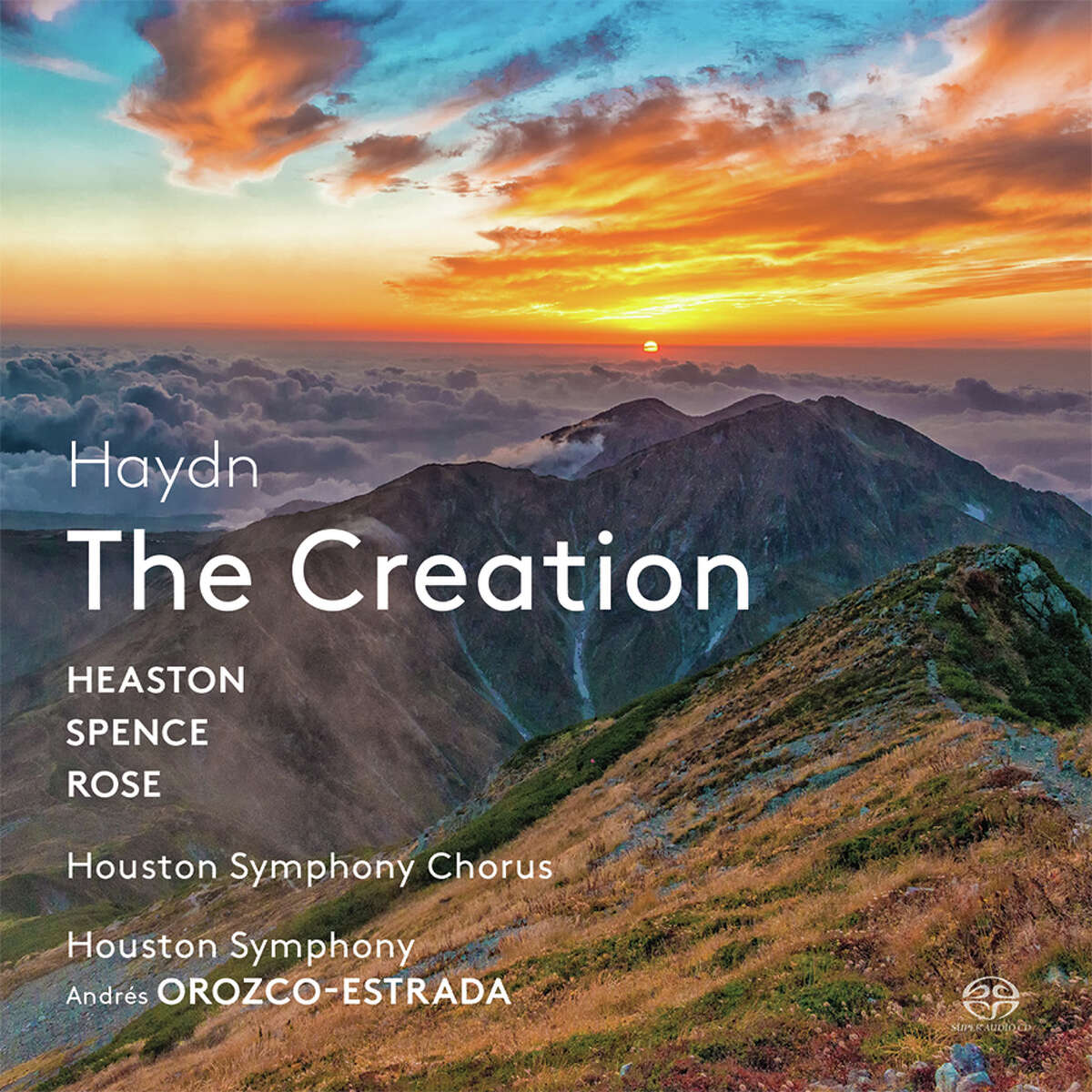 Houston Symphony's newly released CD album, "Haydn--The Creation," out on Pentatone.