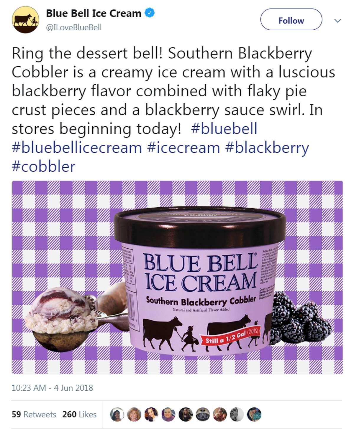 New Blue Bell flavor hits shelves today