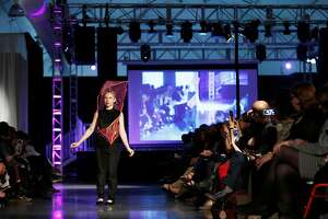 Real-world issues show up on SF’s student fashion show runways