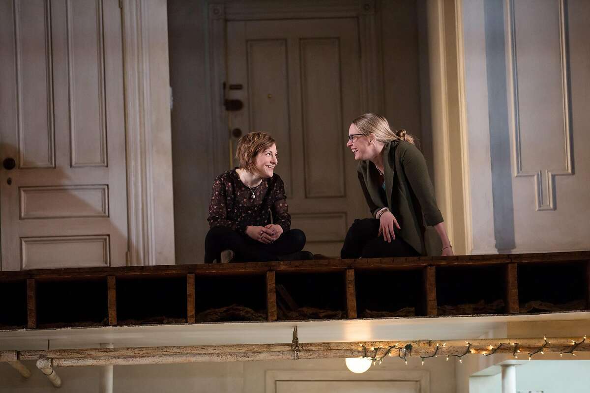 From left:�Daisy Eagan and Therese Plaehn in "The Humans" at SHN's Orpheum Theatre.