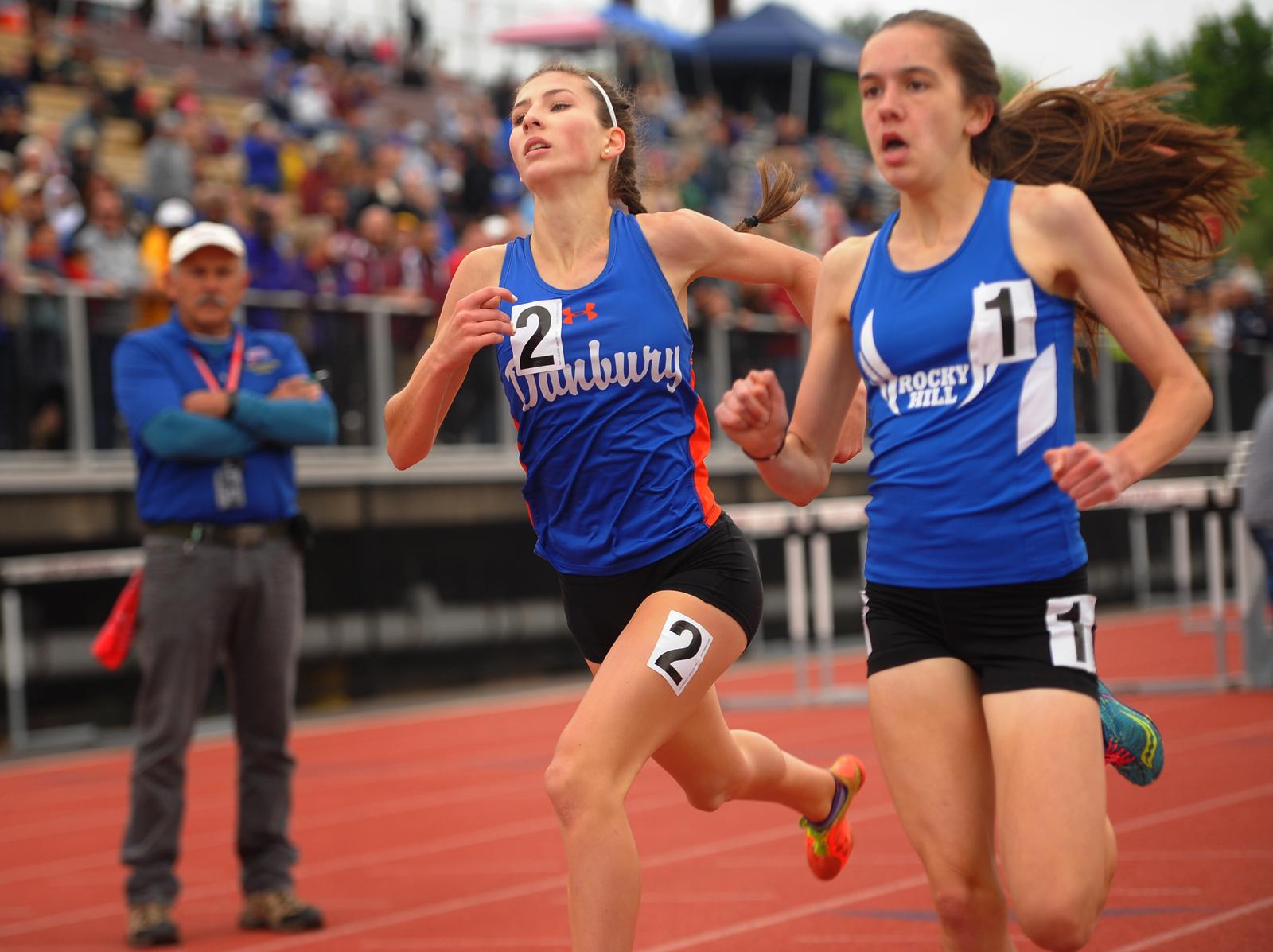 Local girls shine at State Open track and field championships