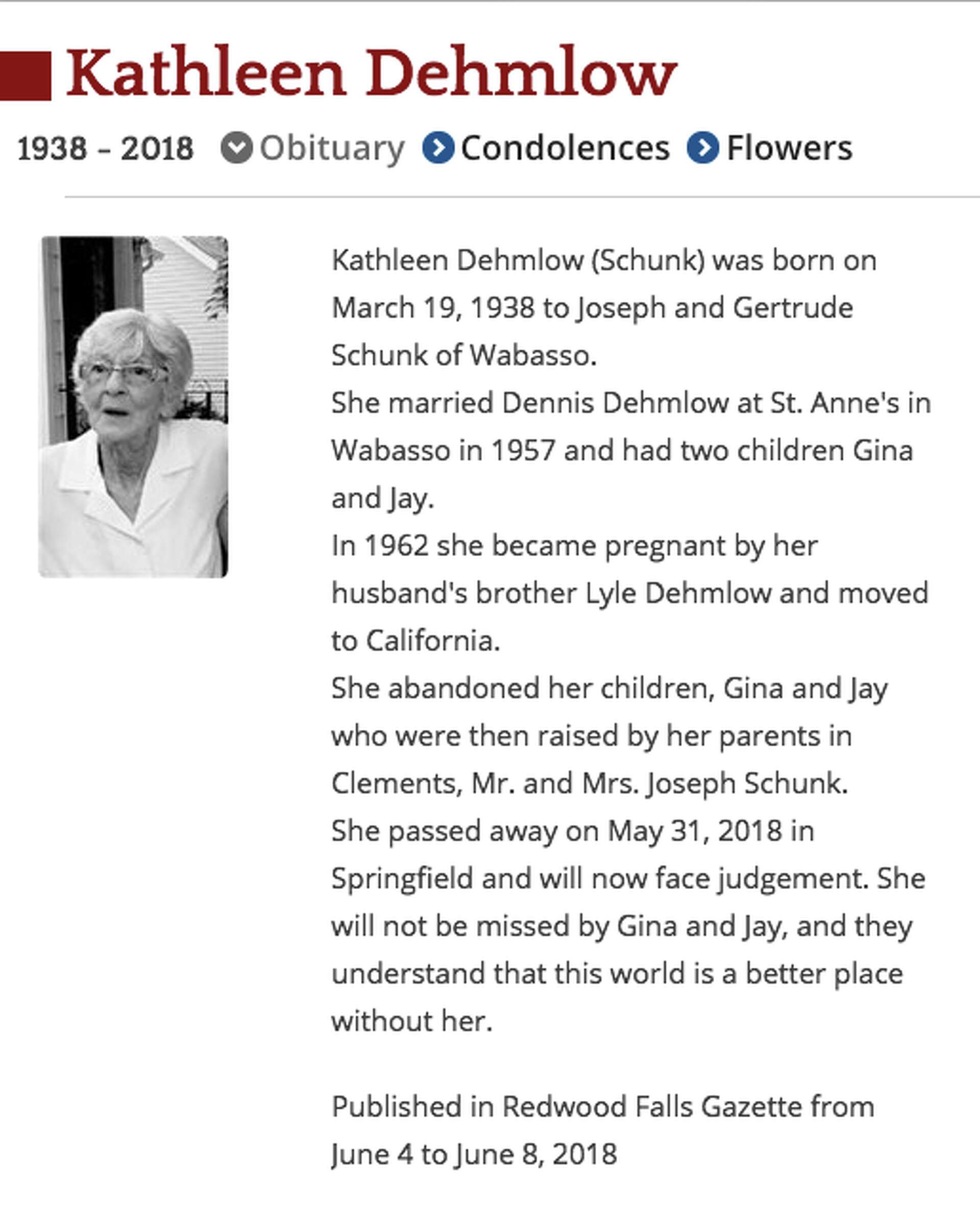 'The world is a better place without her' Kids take revenge on mom