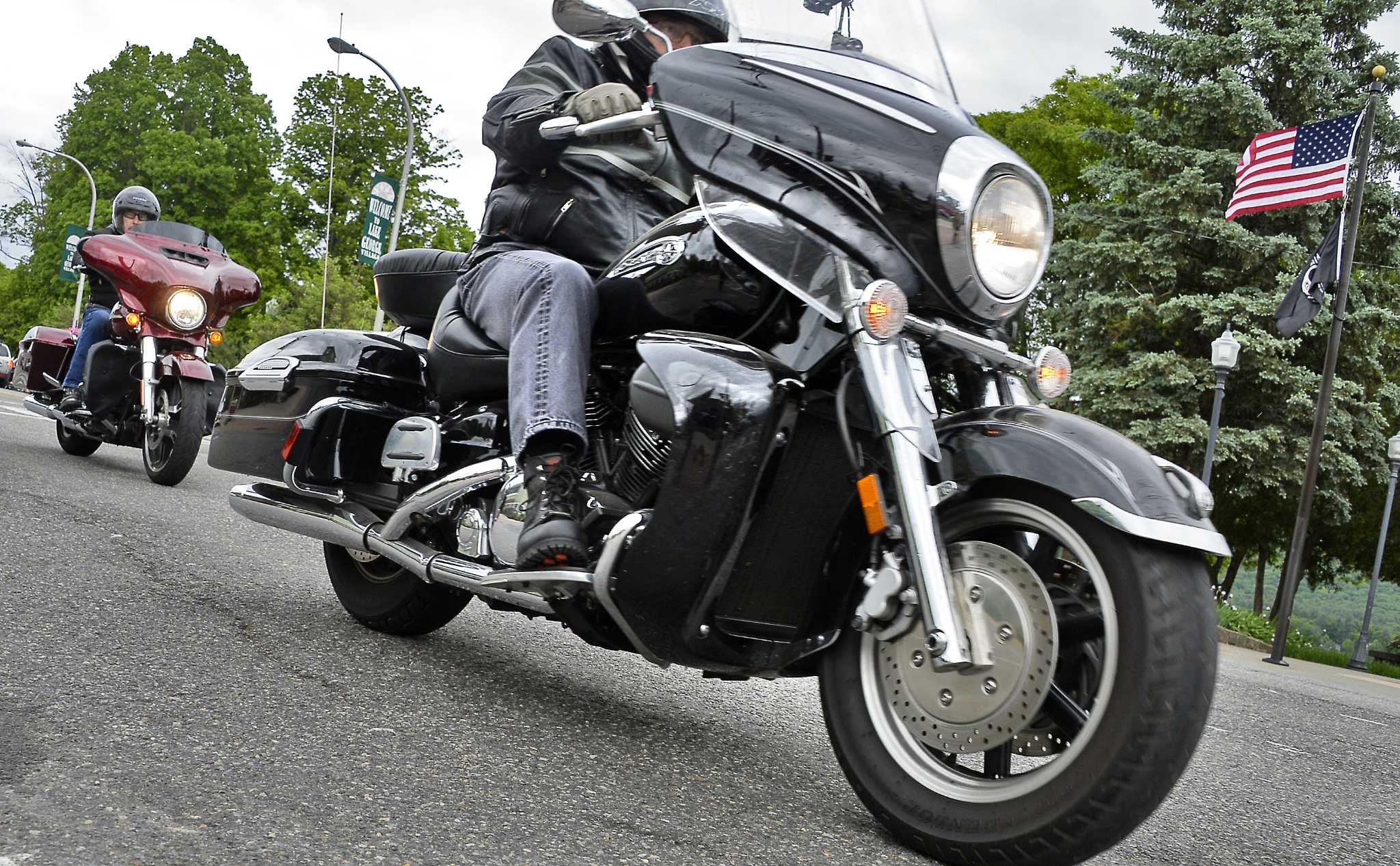 Lake buzzing with Americade motorcycle rally