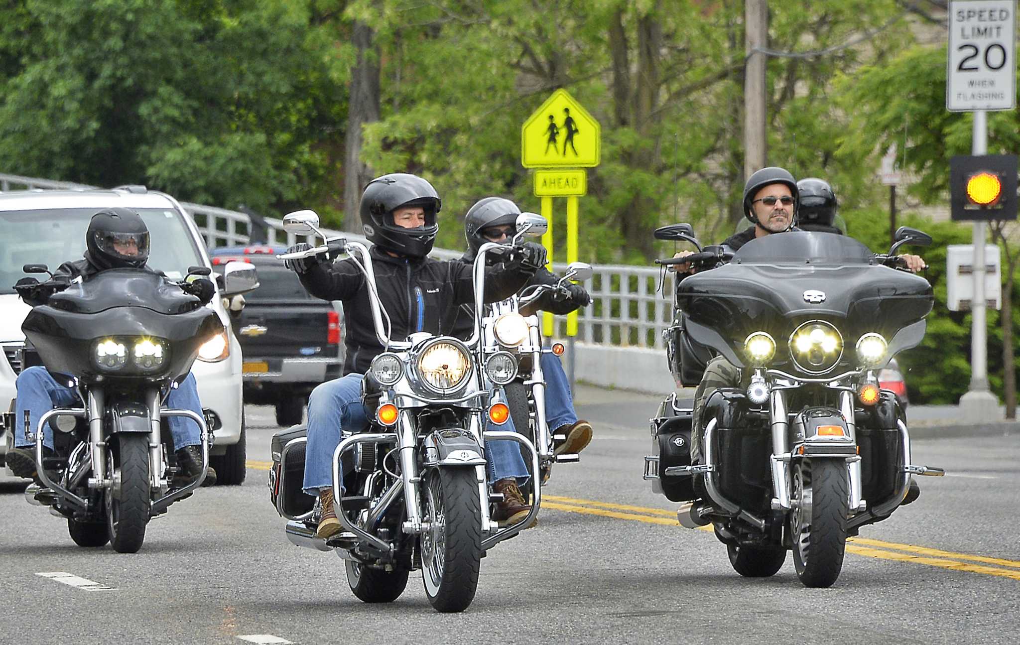 Lake buzzing with Americade motorcycle rally