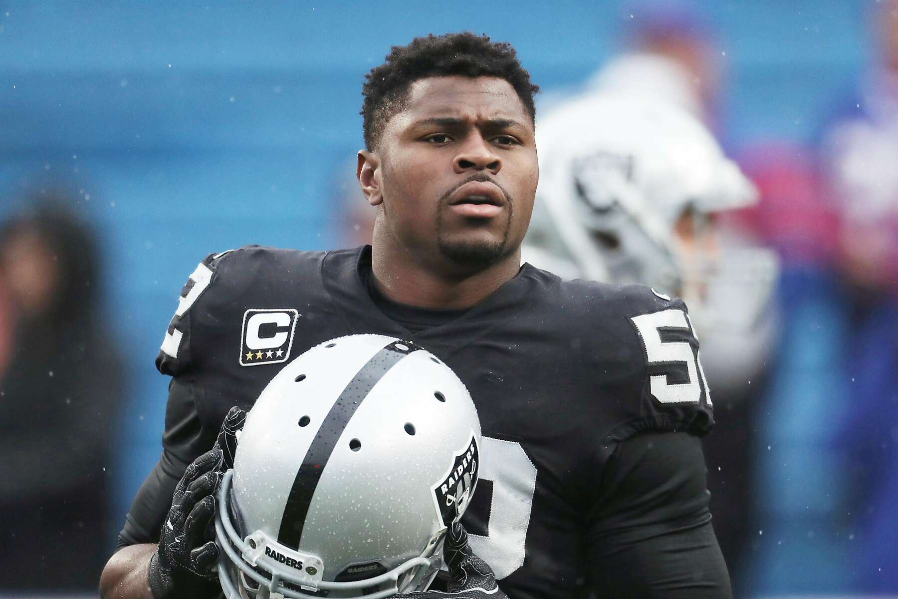 Raiders edge rusher Khalil Mack holds out of minicamp