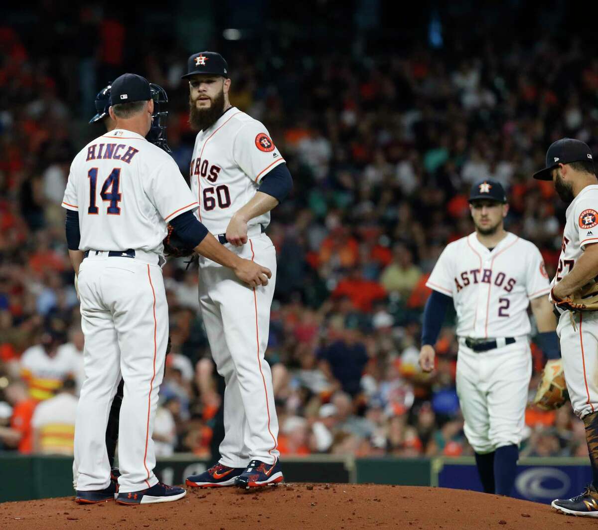 Lot Detail - 2015 Dallas Keuchel Game Used Houston Astros Home Jersey Used  on 6/25/15 For Complete Game Shutout (MLB Authenticated)