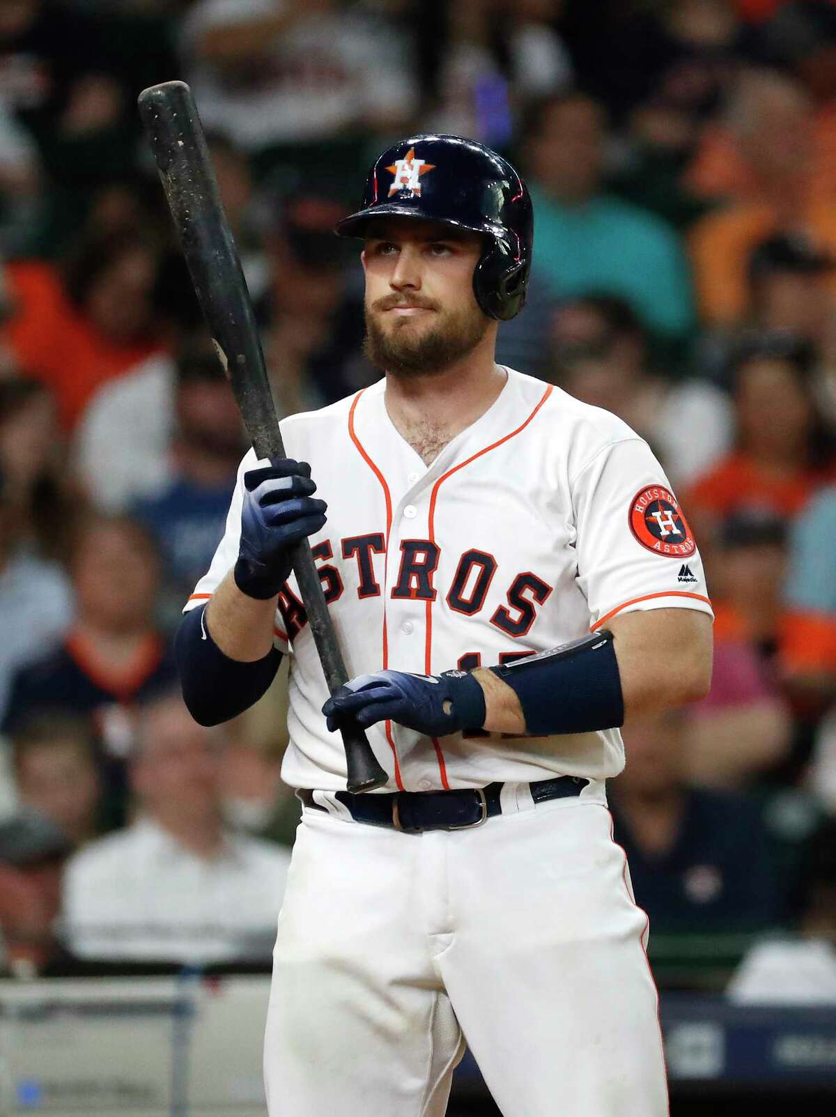 Max Stassi's batting power helps carve out role with Astros