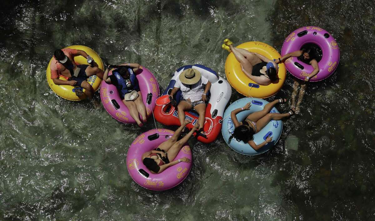 Thousands Flock To Comal Guadalupe Rivers For Unofficial End Of Tubing Season 