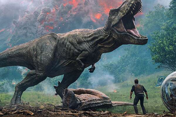 cinematic dinosaurs roared long before the first jurassic