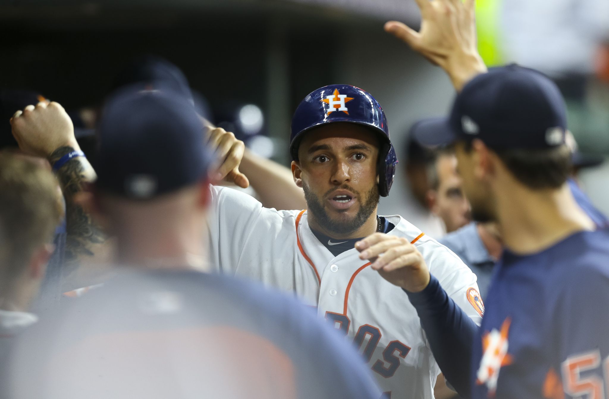 Houston Astros pull off grand-slam tribute to teammate in hysterical  dress-up day - CultureMap Houston